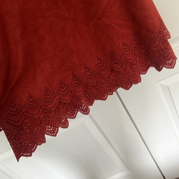 Burnt Orange Altar’d State Fall Dress - Picture 3 of 3